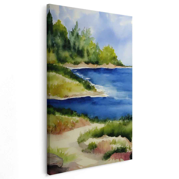 Watercolor Coastal #227