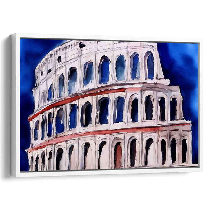 Watercolor Colosseum #104