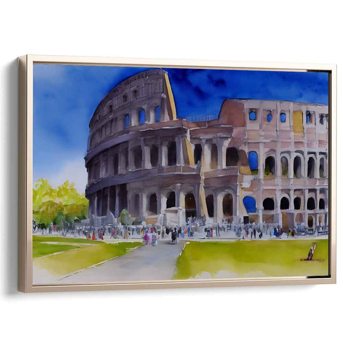 Watercolor Colosseum #118