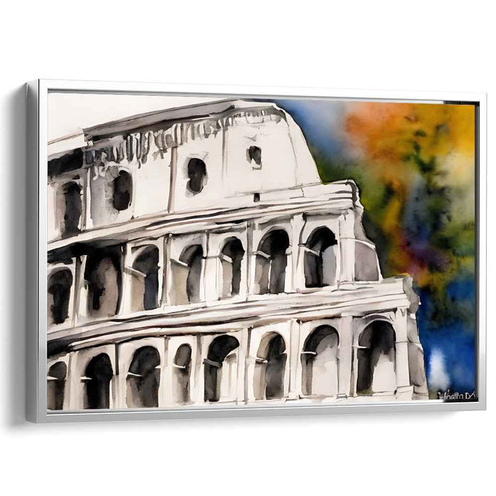 Watercolor Colosseum #119