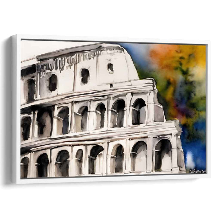 Watercolor Colosseum #119