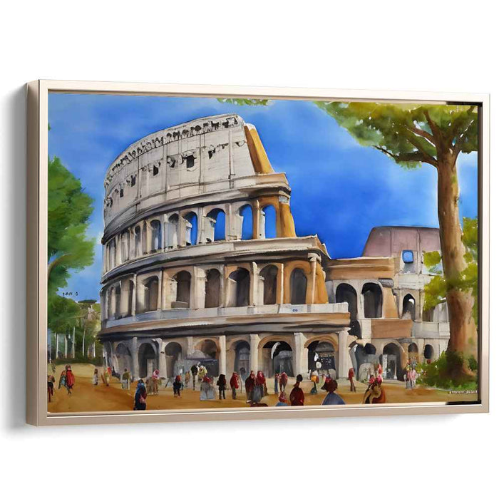 Watercolor Colosseum #120