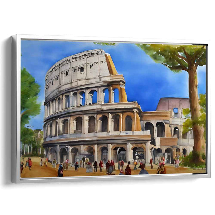 Watercolor Colosseum #120
