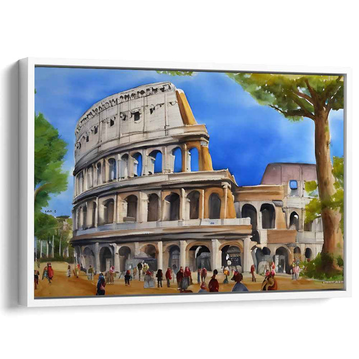 Watercolor Colosseum #120