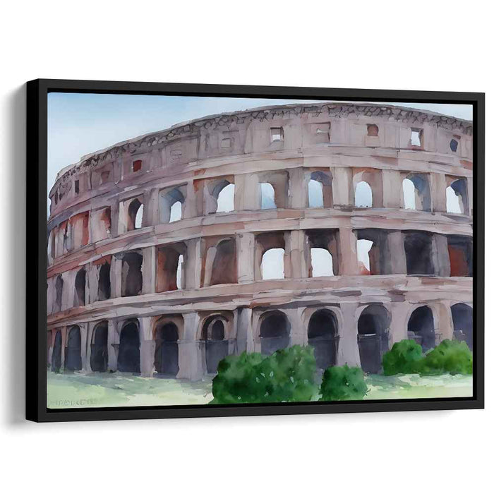 Watercolor Colosseum #138