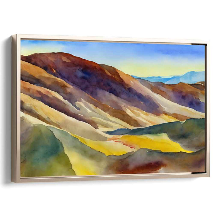 Watercolor Death Valley #103