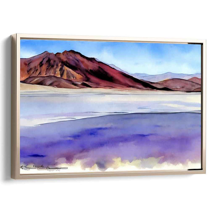 Watercolor Death Valley #104