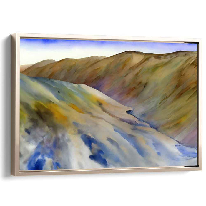 Watercolor Death Valley #105