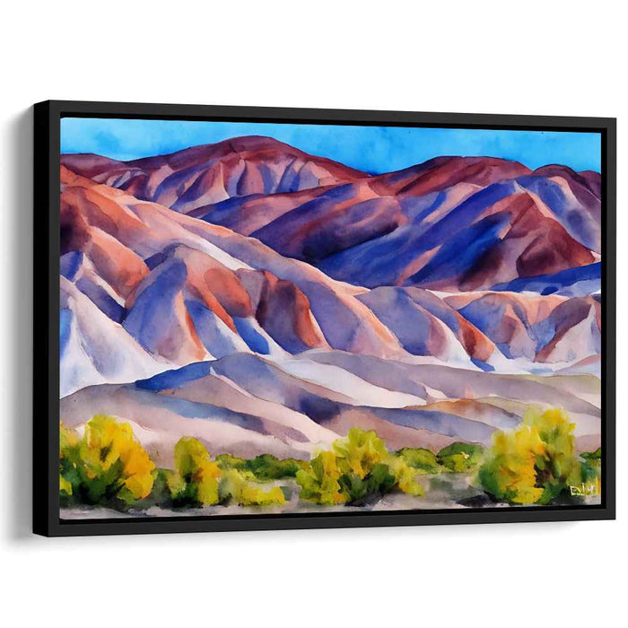 Watercolor Death Valley #108