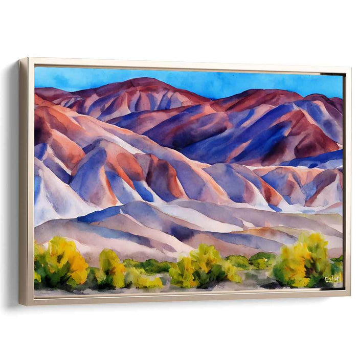 Watercolor Death Valley #108