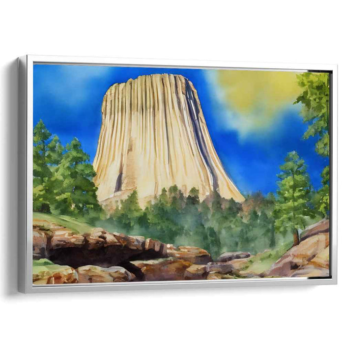 Watercolor Devils Tower #106