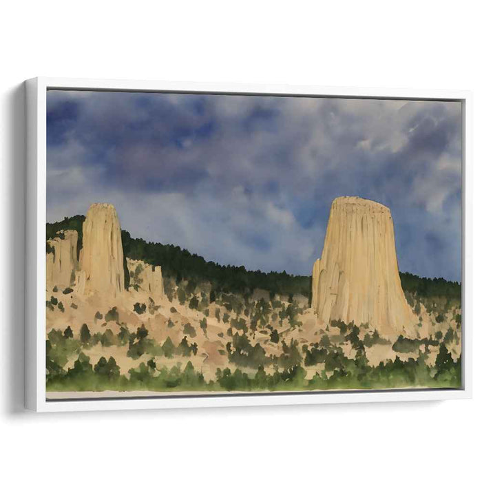 Watercolor Devils Tower #110