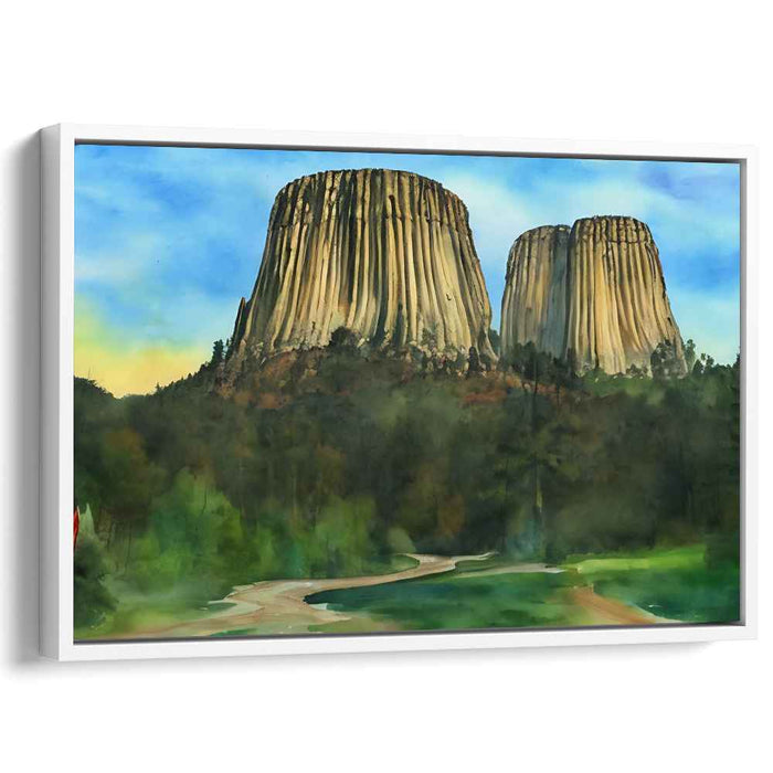 Watercolor Devils Tower #120