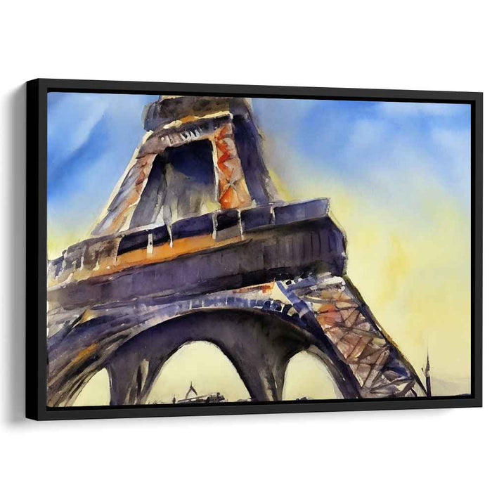 Rainbow Boulevard Dreams: Watercolor Impressionist Paris Art Print