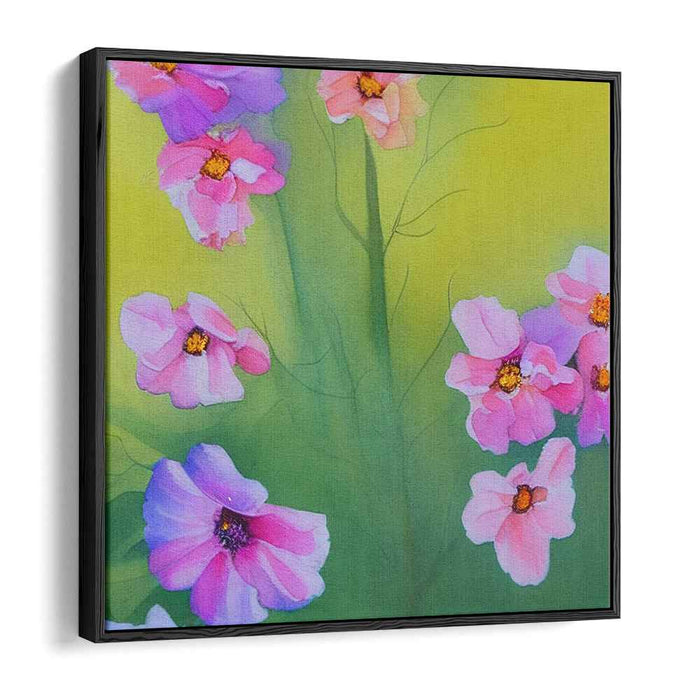 Aquarelle Blossom Study: Watercolor Floral Canvas Art Print