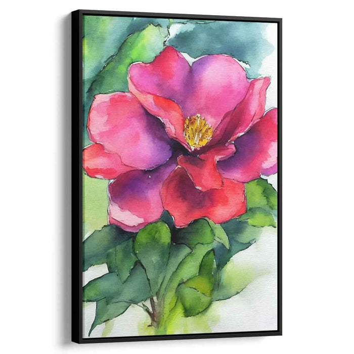 Blossoms in Blur: Watercolor Flower Art Print