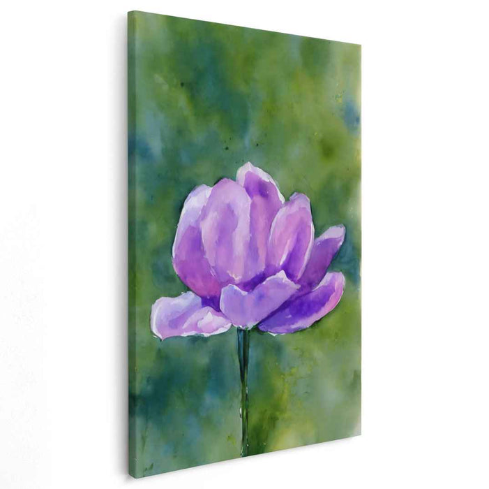Serene Lotus: Watercolor Reflections of Nature