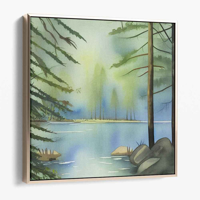 Watercolor Forest #004