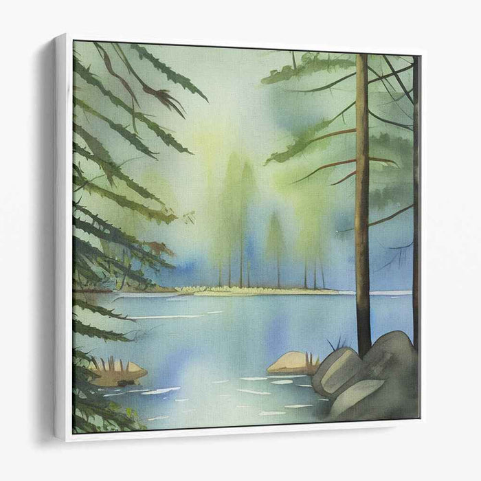 Watercolor Forest #004