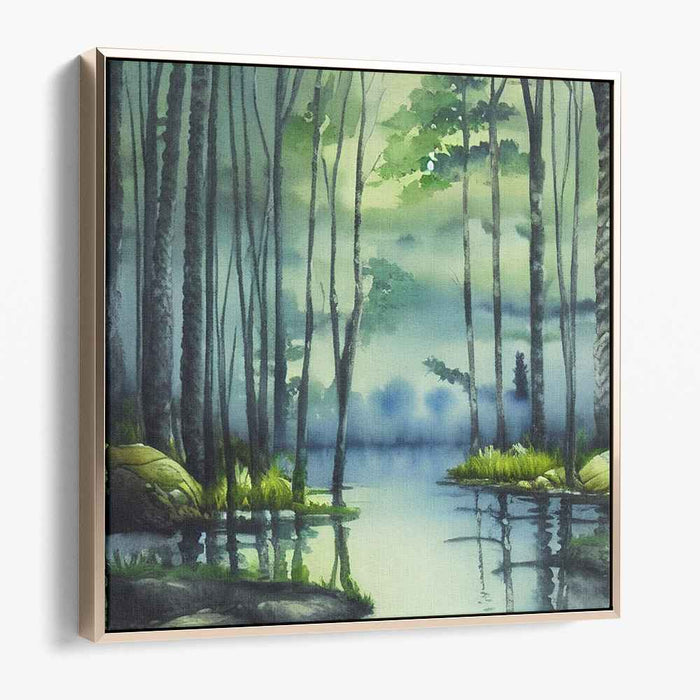 Watercolor Forest #011