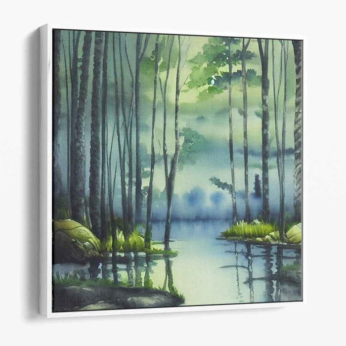 Watercolor Forest #011