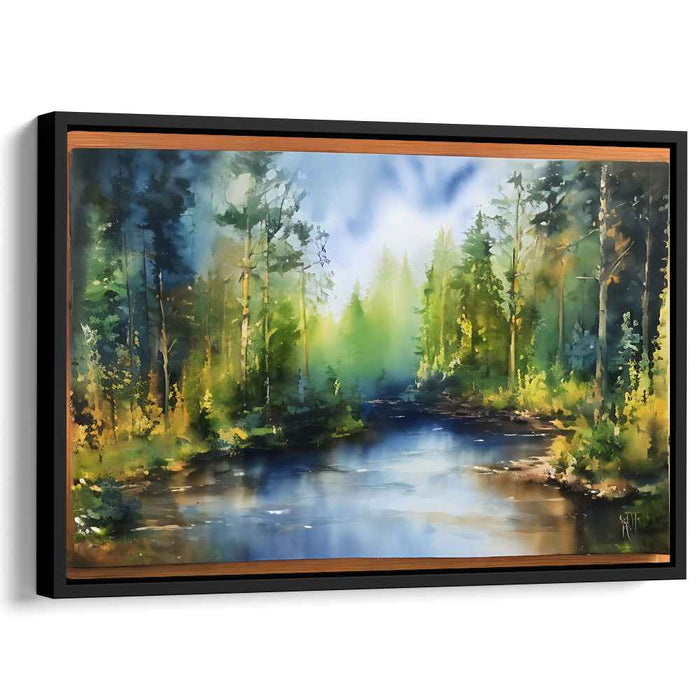 Watercolor Forest #102