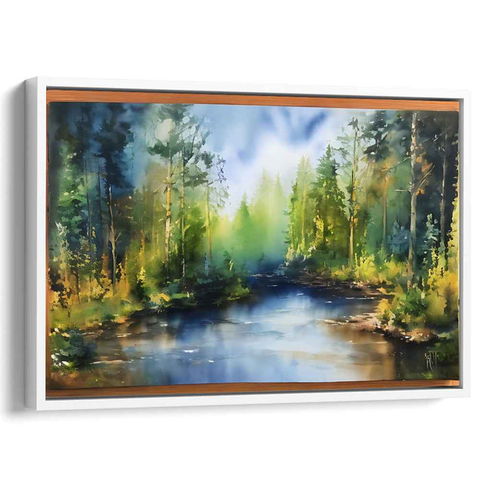 Watercolor Forest #102