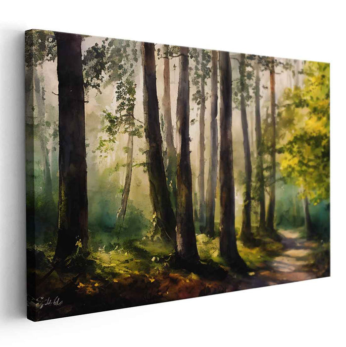 Watercolor Forest #115