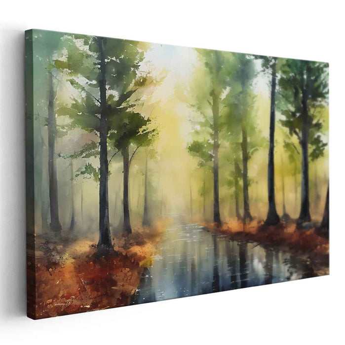 Watercolor Forest #116