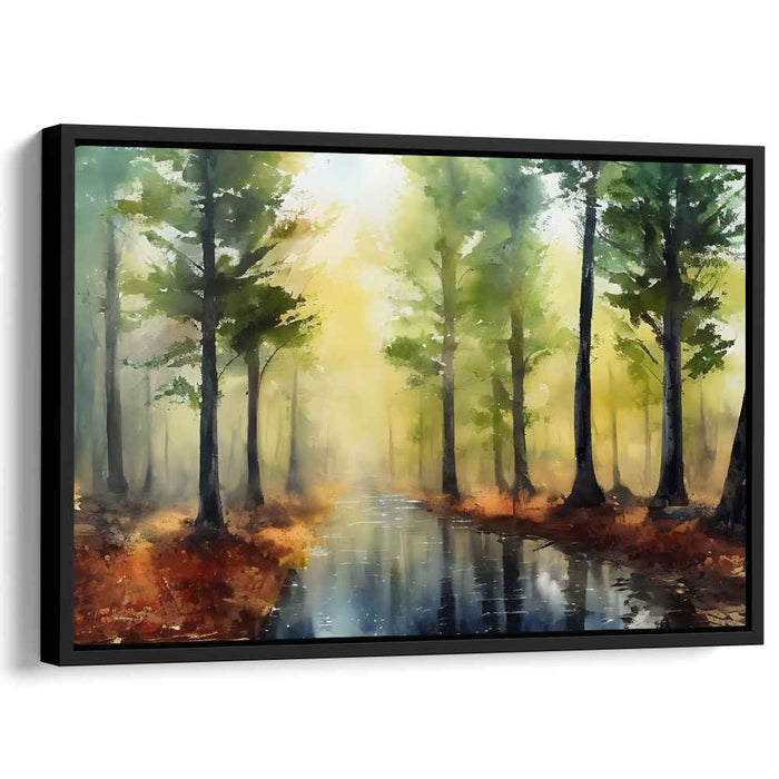 Watercolor Forest #116