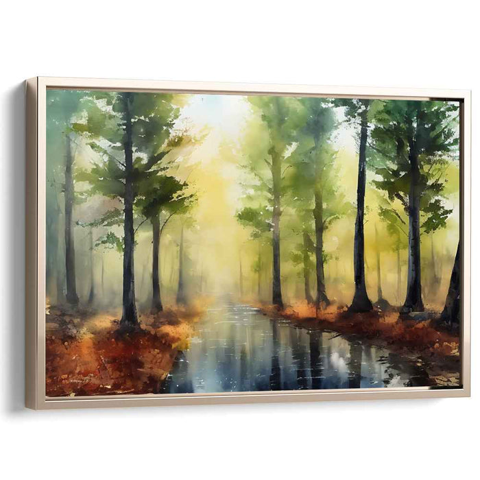 Watercolor Forest #116