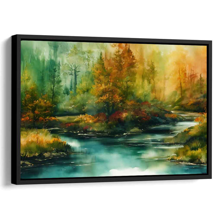 Watercolor Forest #134