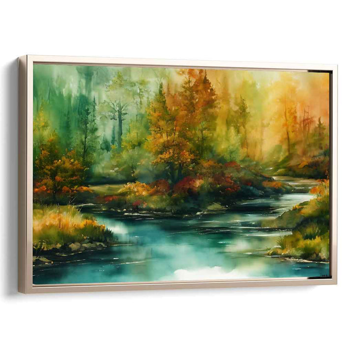 Watercolor Forest #134