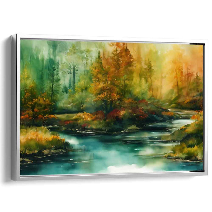 Watercolor Forest #134