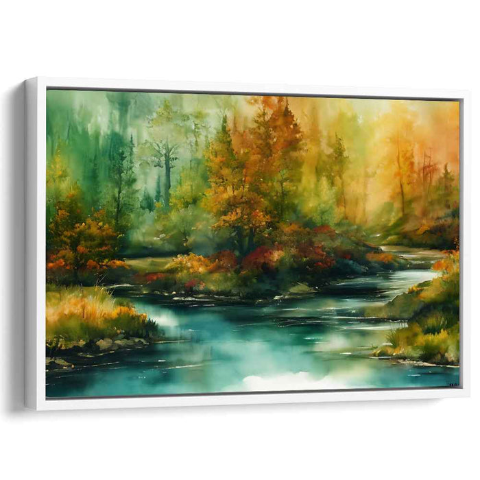 Watercolor Forest #134