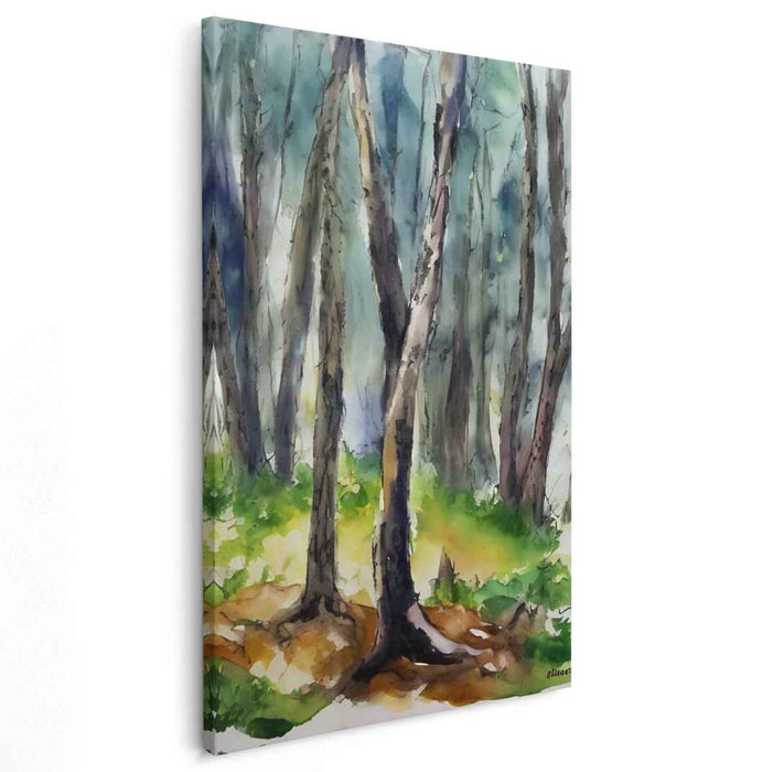 Watercolor Forest #220