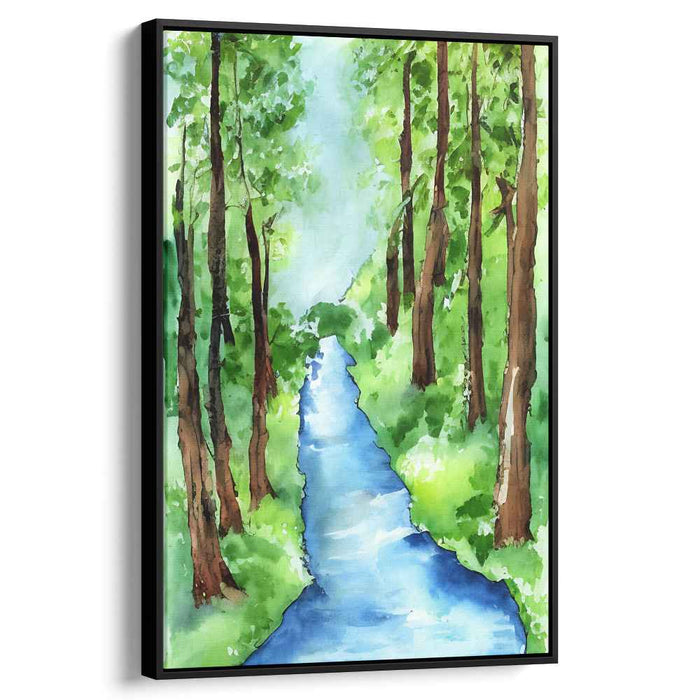Watercolor Forest #223