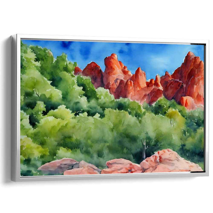 Watercolor Garden of Gods #103