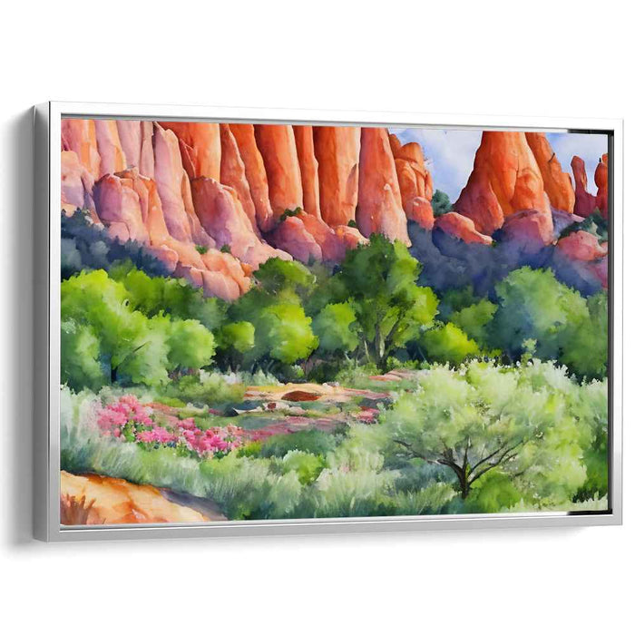 Watercolor Garden of Gods #111