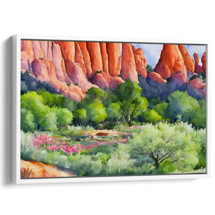 Watercolor Garden of Gods #111