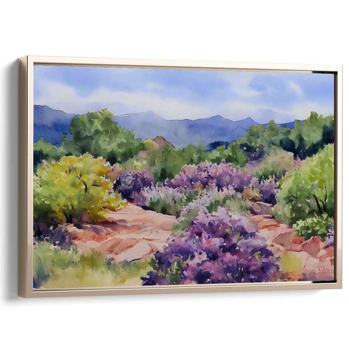 Watercolor Garden of Gods #115