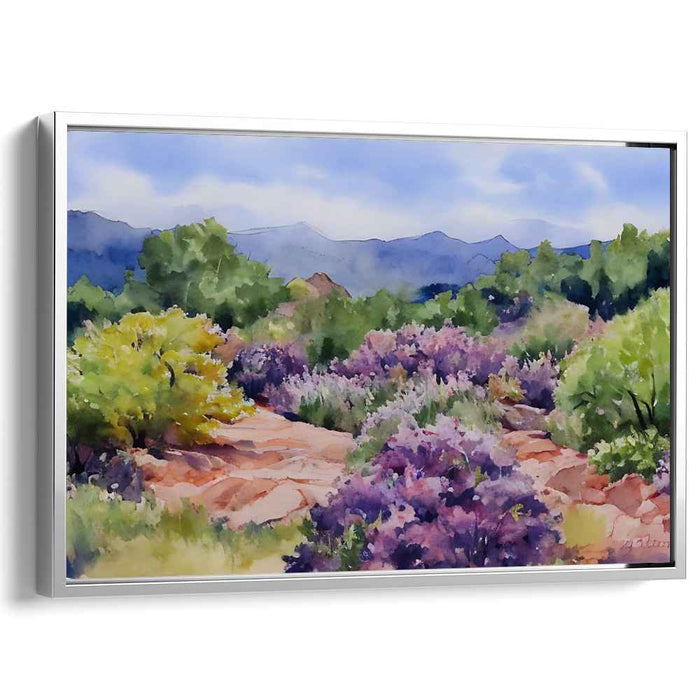 Watercolor Garden of Gods #115