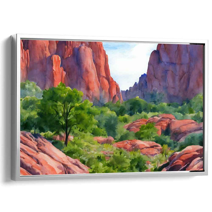 Watercolor Garden of Gods #120