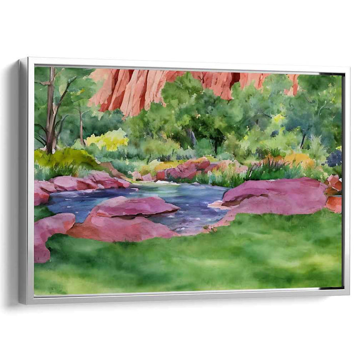 Watercolor Garden of Gods #137