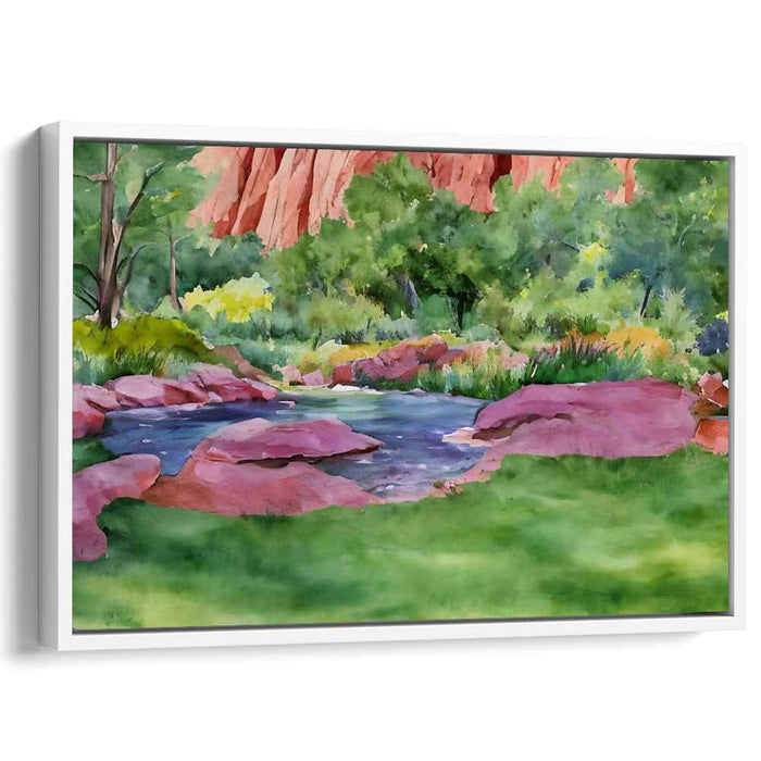 Watercolor Garden of Gods #137