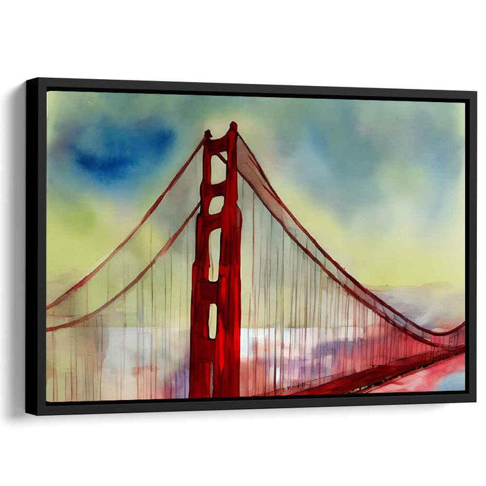 Watercolor Golden Gate Bridge #105