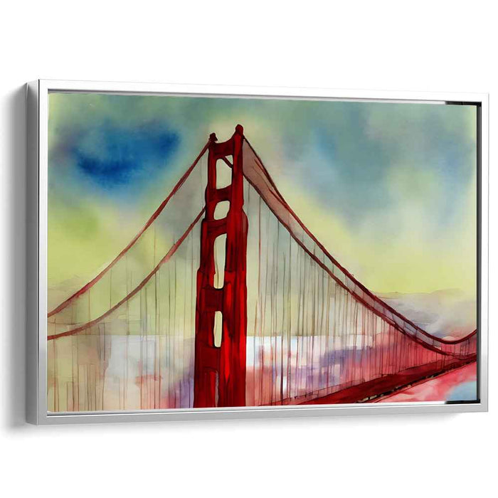 Watercolor Golden Gate Bridge #105