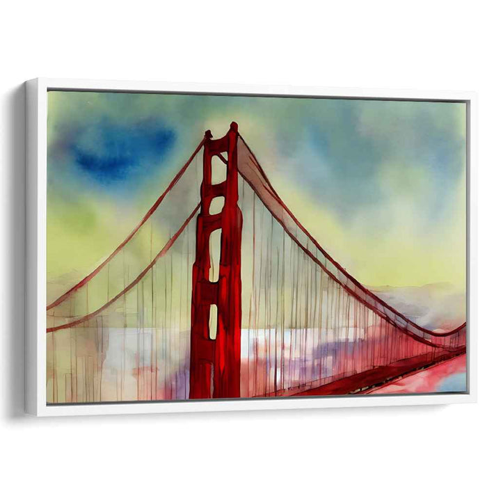Watercolor Golden Gate Bridge #105