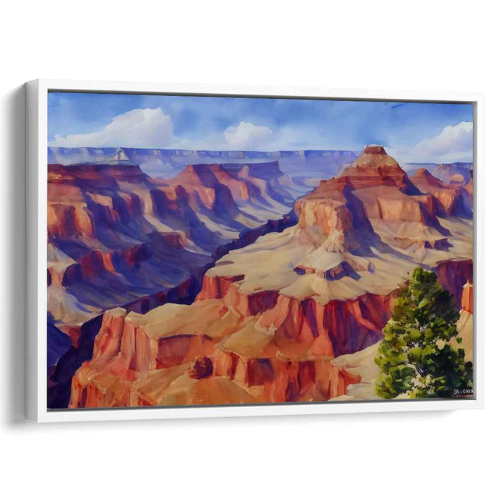 Vista Expanse: Expansive Landscape Canvas Art Print