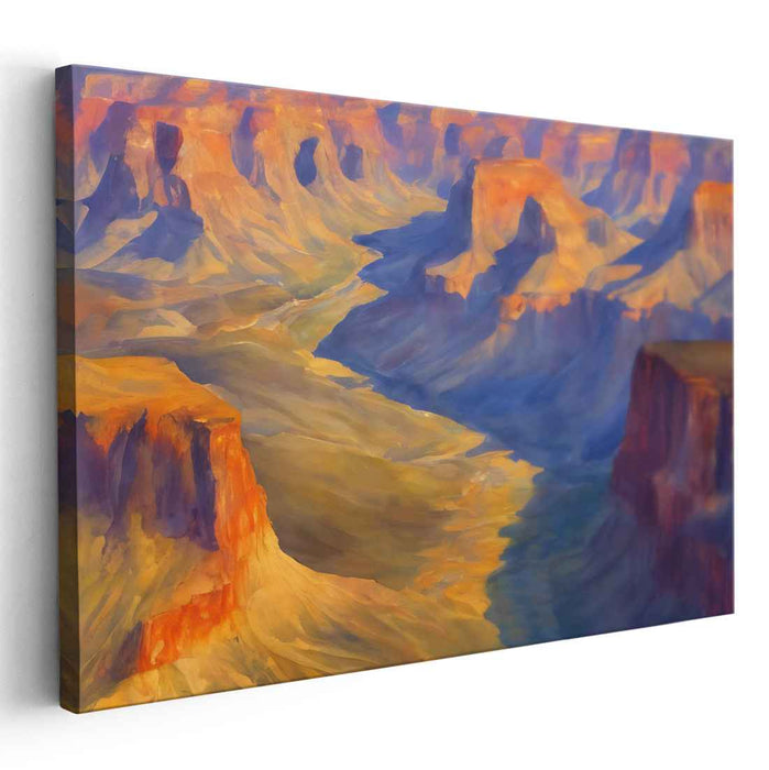 Majestic Sunrise Over the Grand Canyon: A Landscape Masterpiece